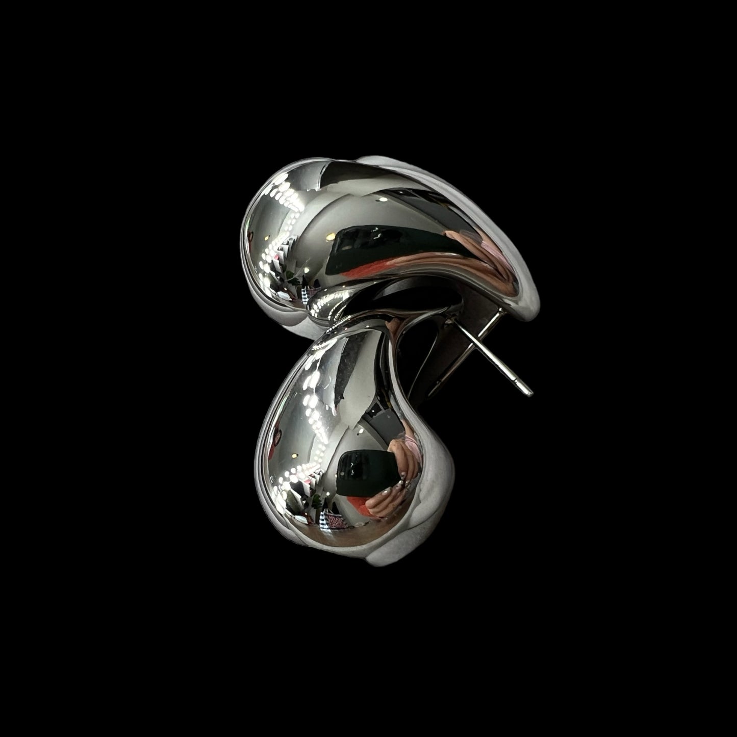 Aretes de gota grandes