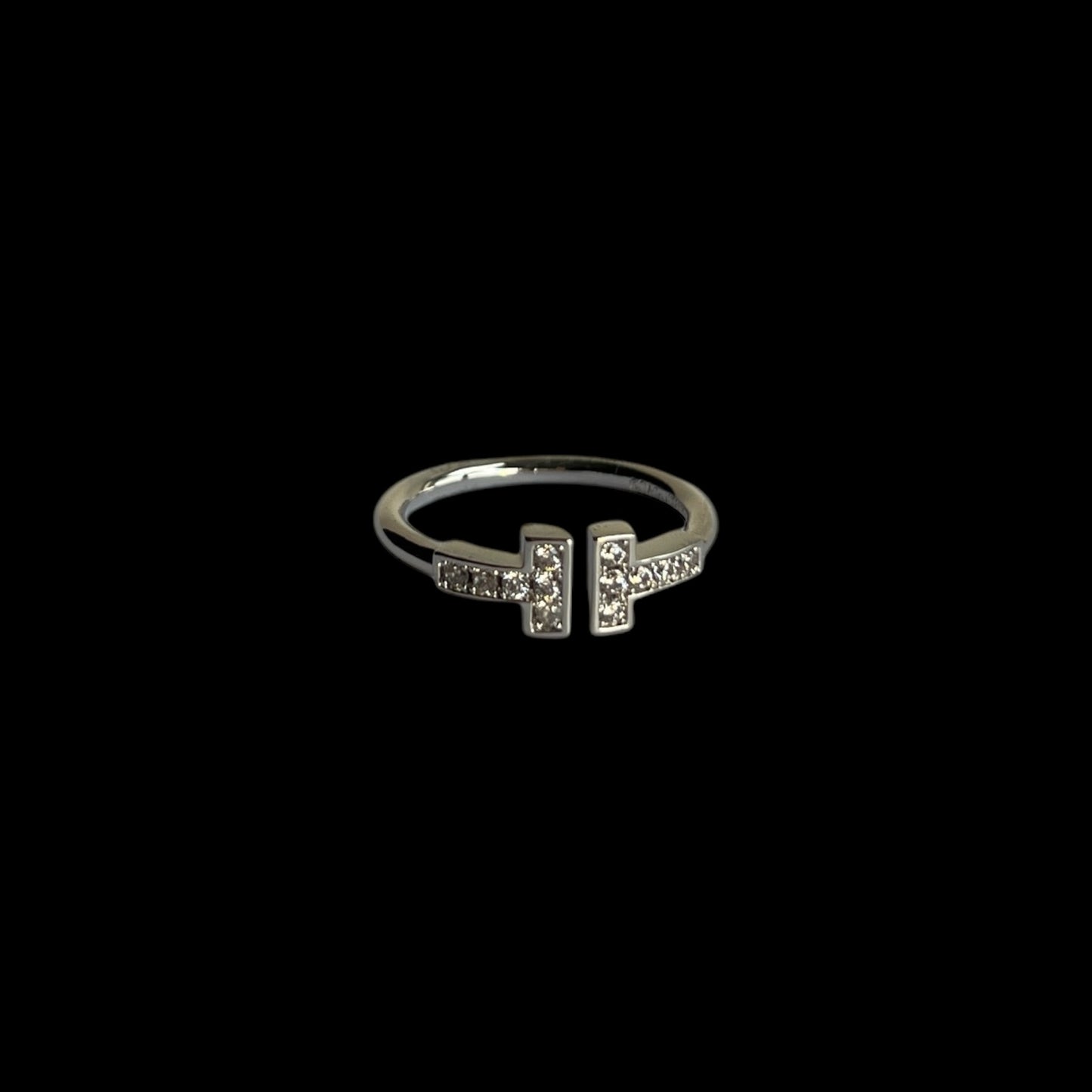 Anillo T con cristales