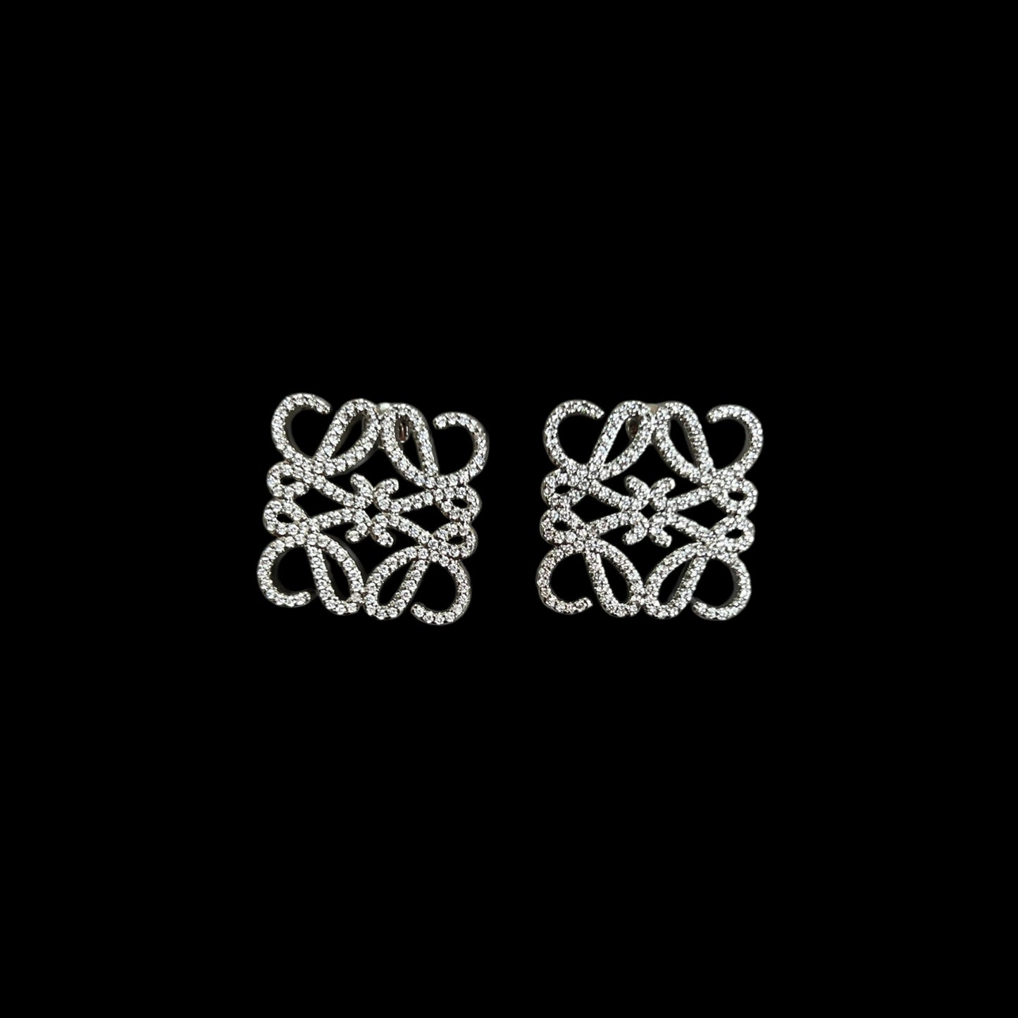 Aretes Loewe cristales grandes