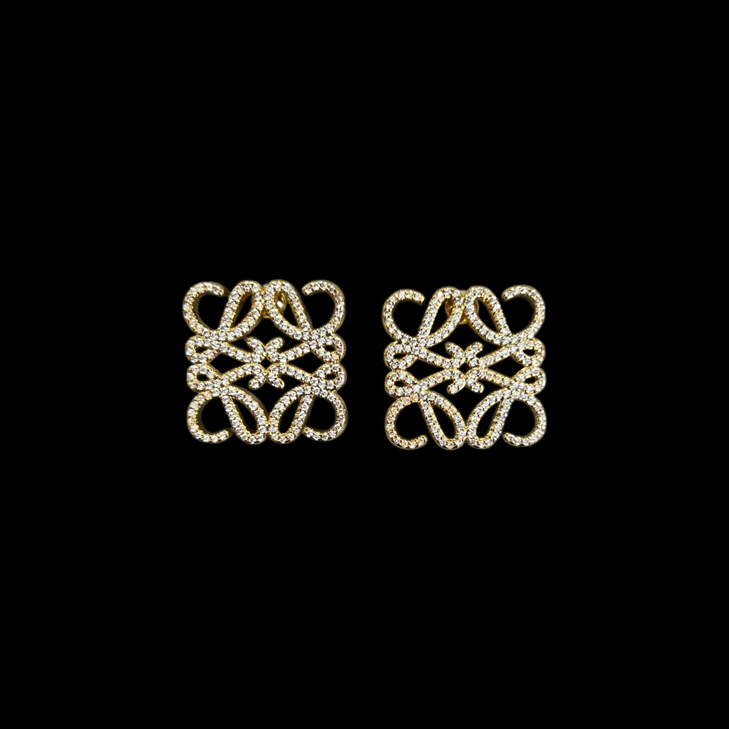 Aretes Loewe cristales grandes
