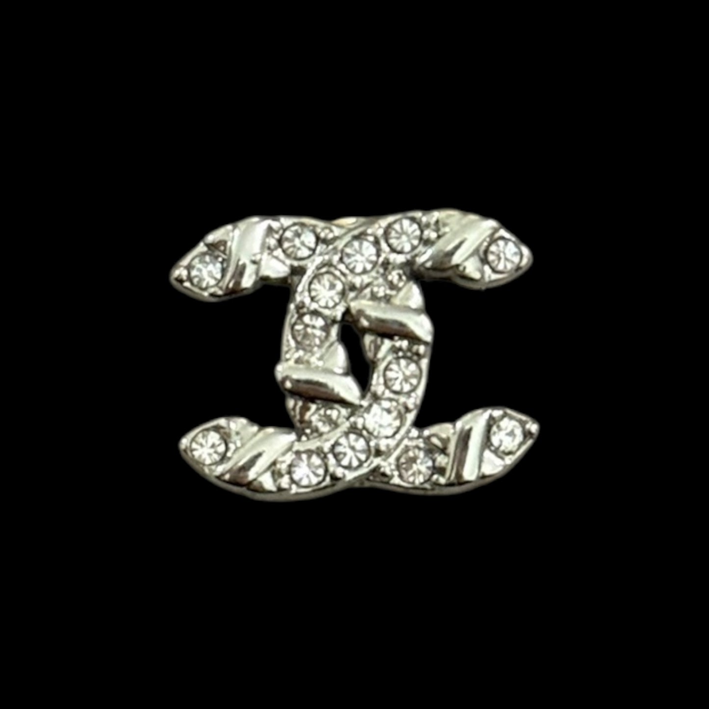 Aretes Chanel plata