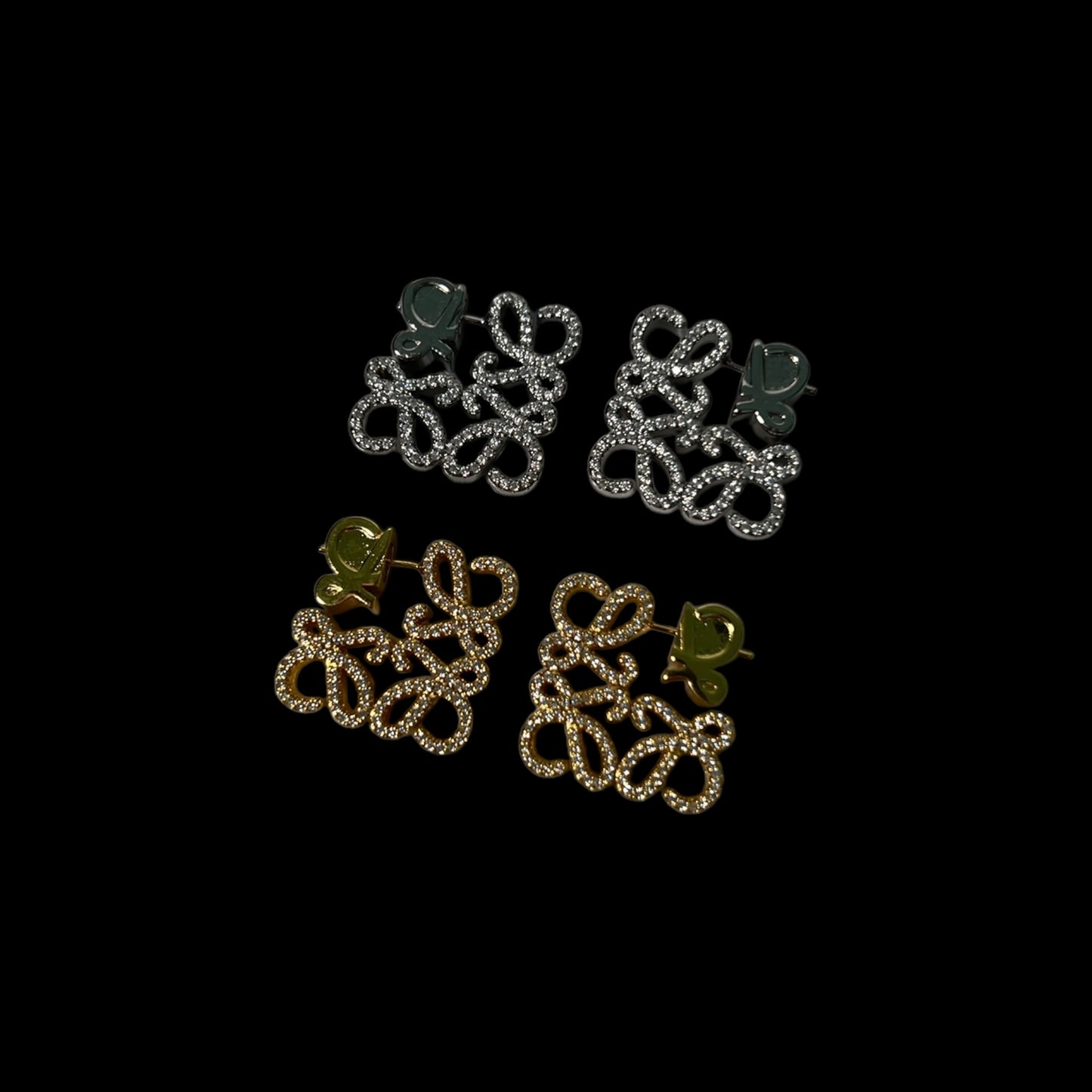 Aretes Loewe cristales parciales