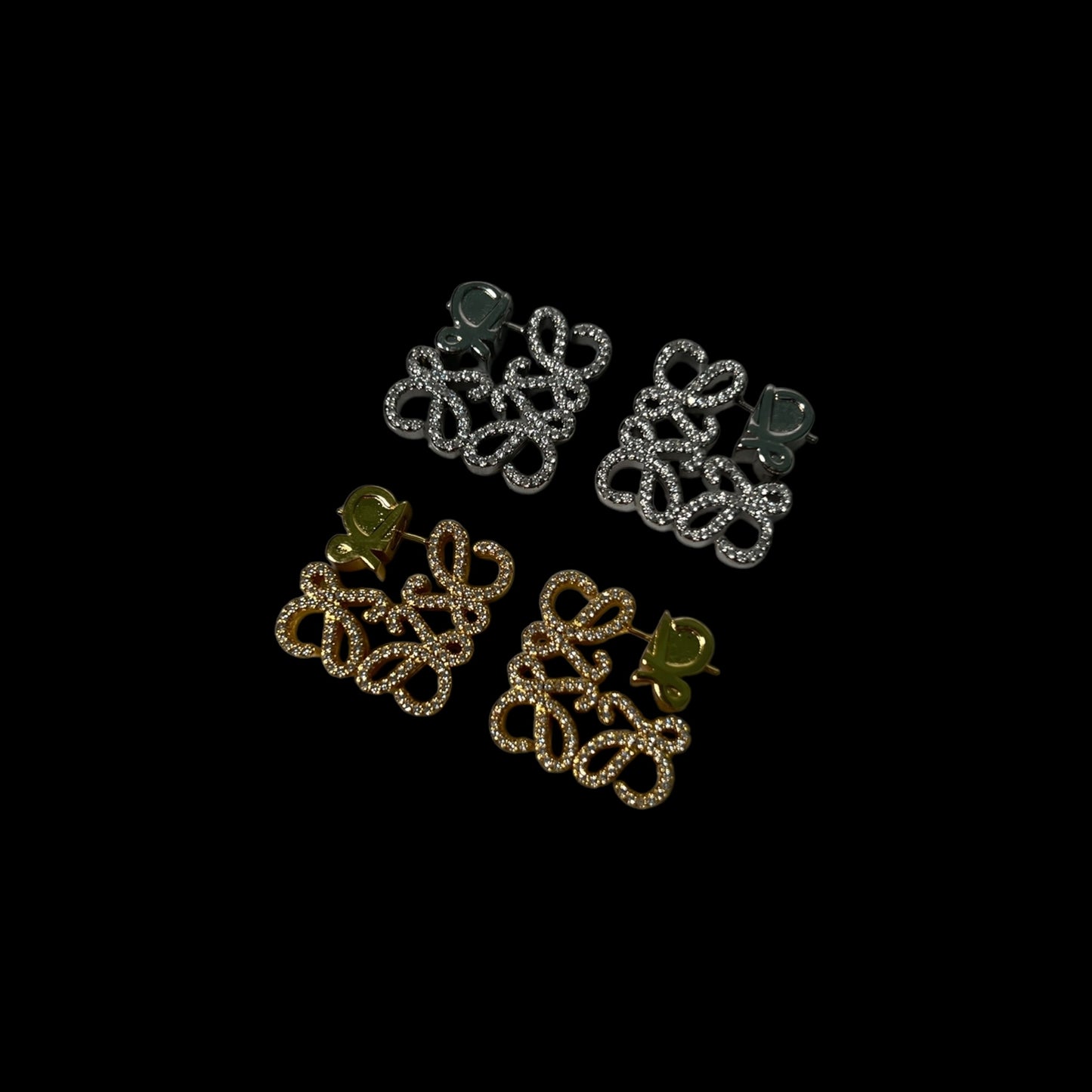 Aretes Loewe cristales parciales