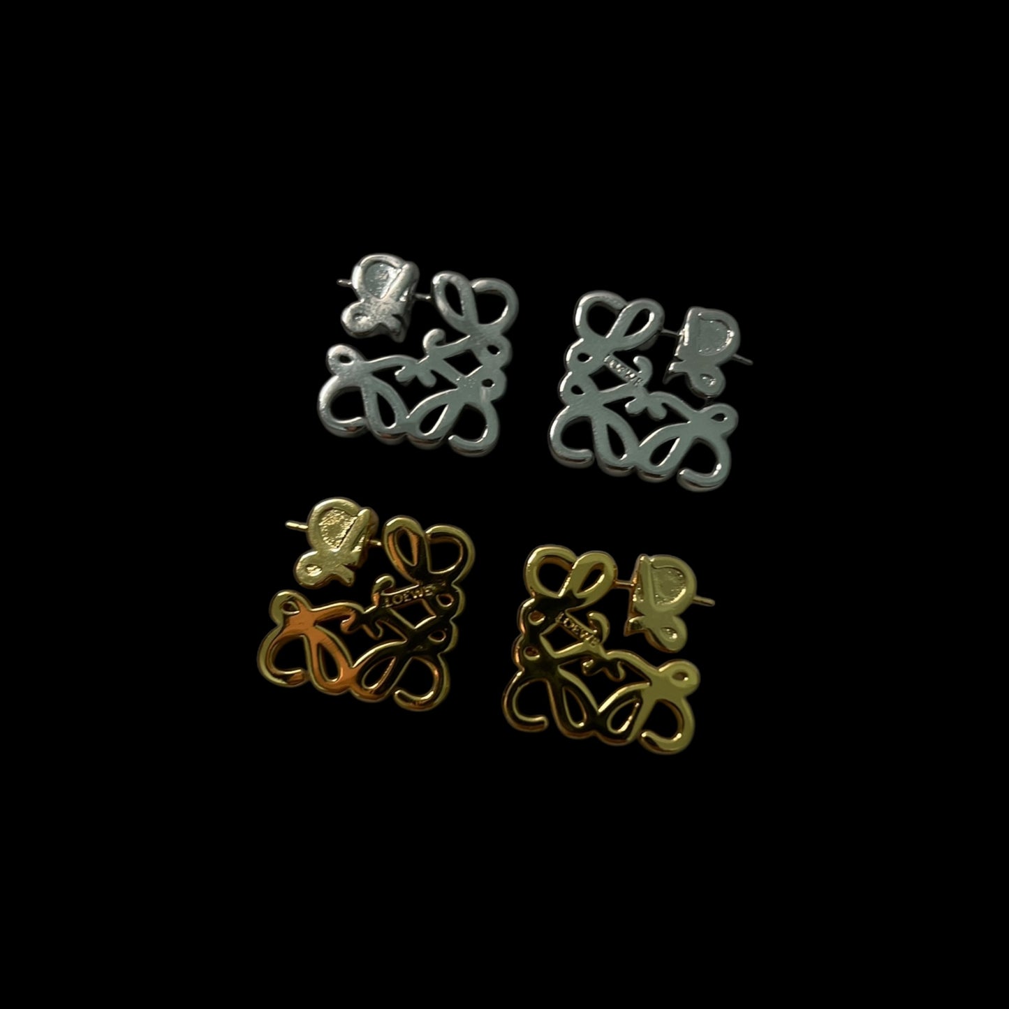 Aretes Loewe clásicos grandes
