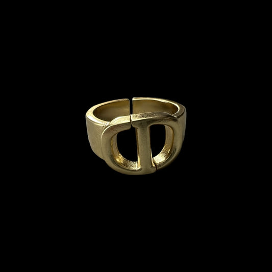 Anillo CD OLD GOLD