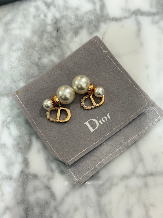 Aretes luxury Dior Perla