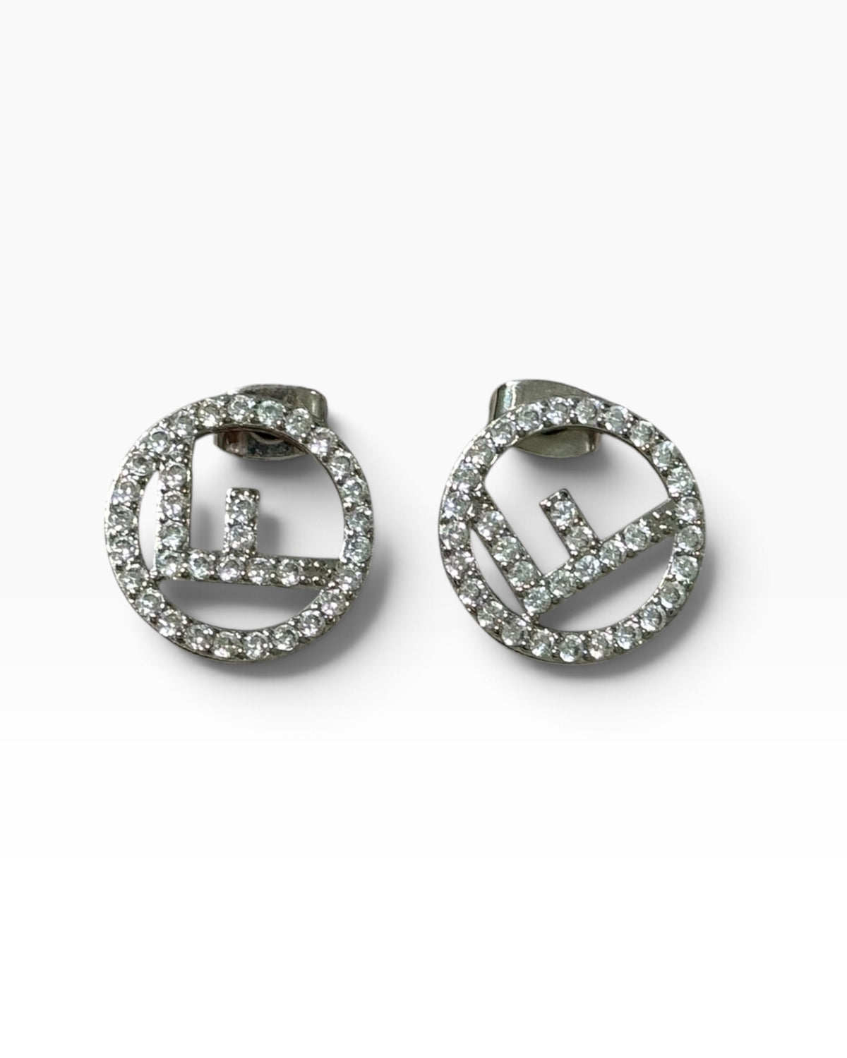 Aretes Fendi cristales