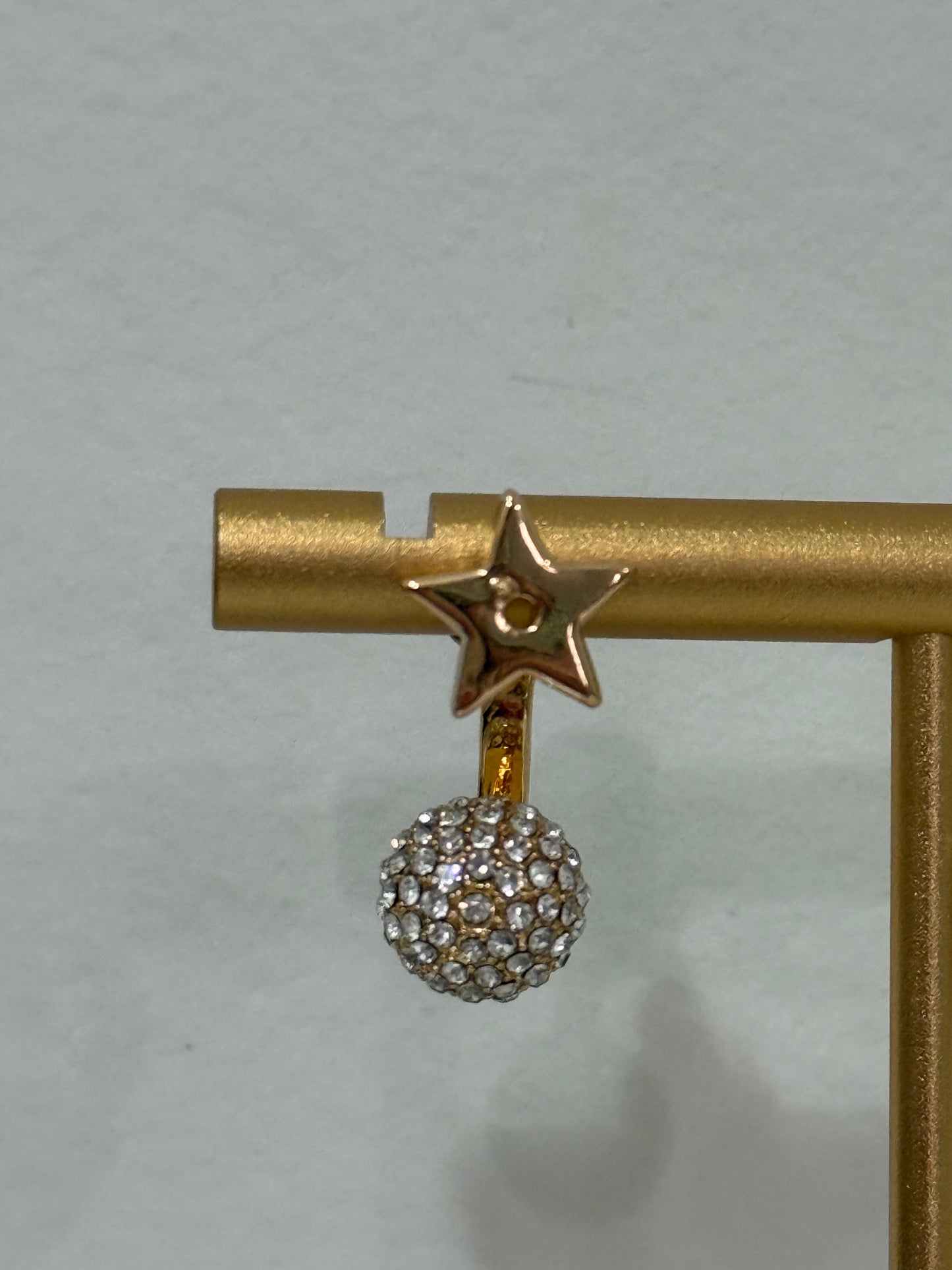 Aretes luxury Dior Colgante desigual cristales