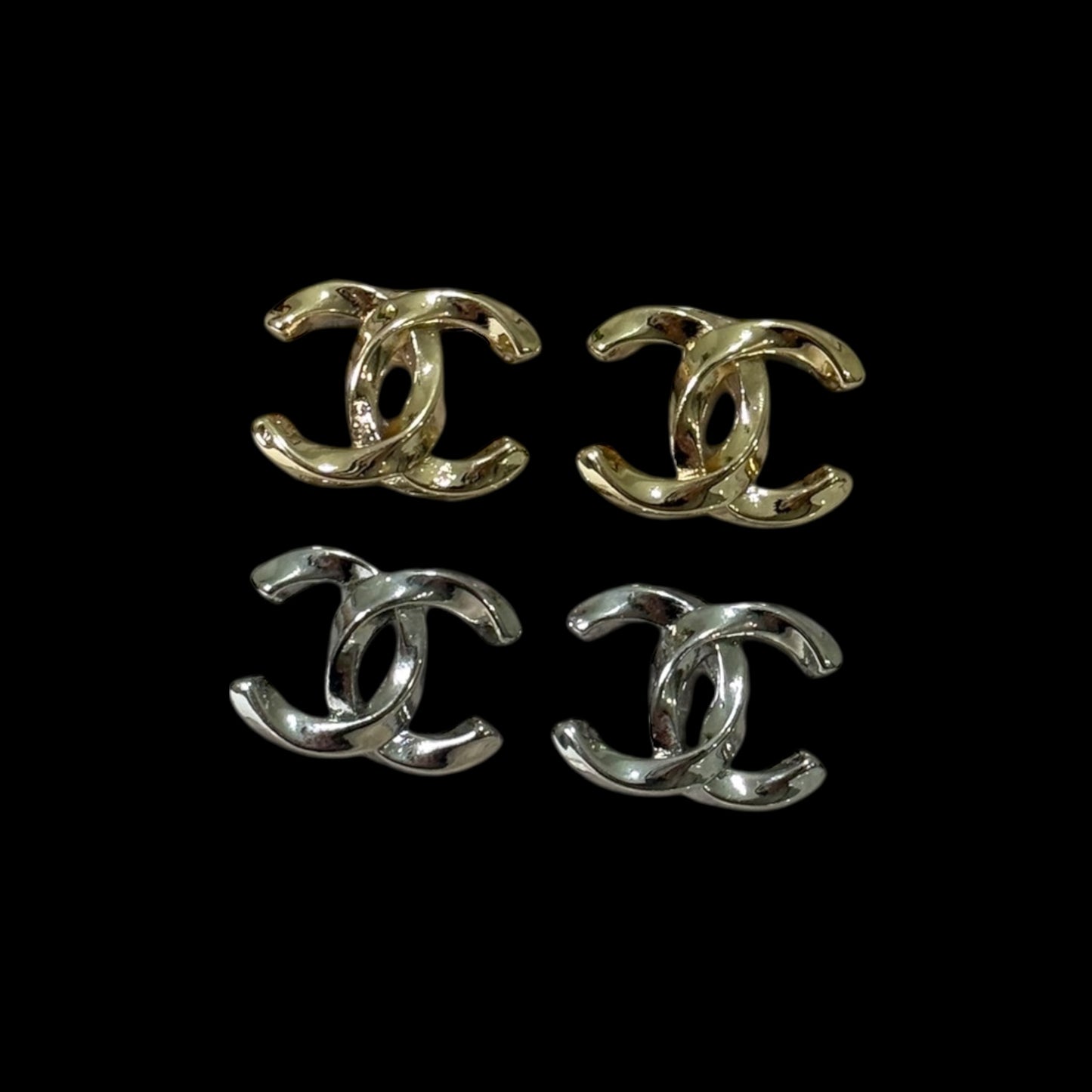 Aretes CC con textura